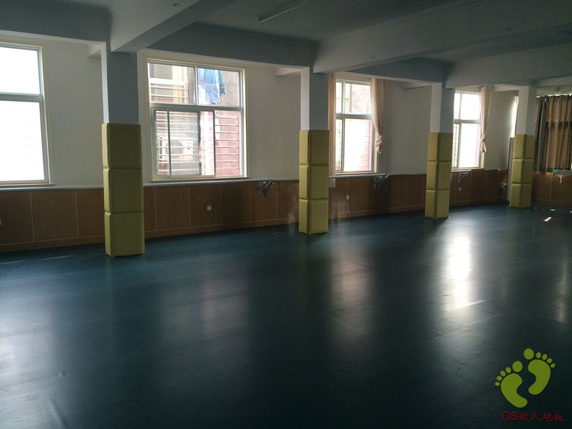 舞蹈教室专用地板案例-汝州右右艺术学校