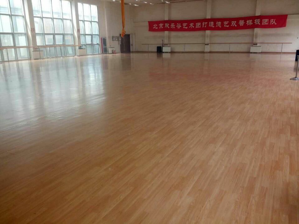 舞蹈地胶--北京朝阳欢乐谷成功案例